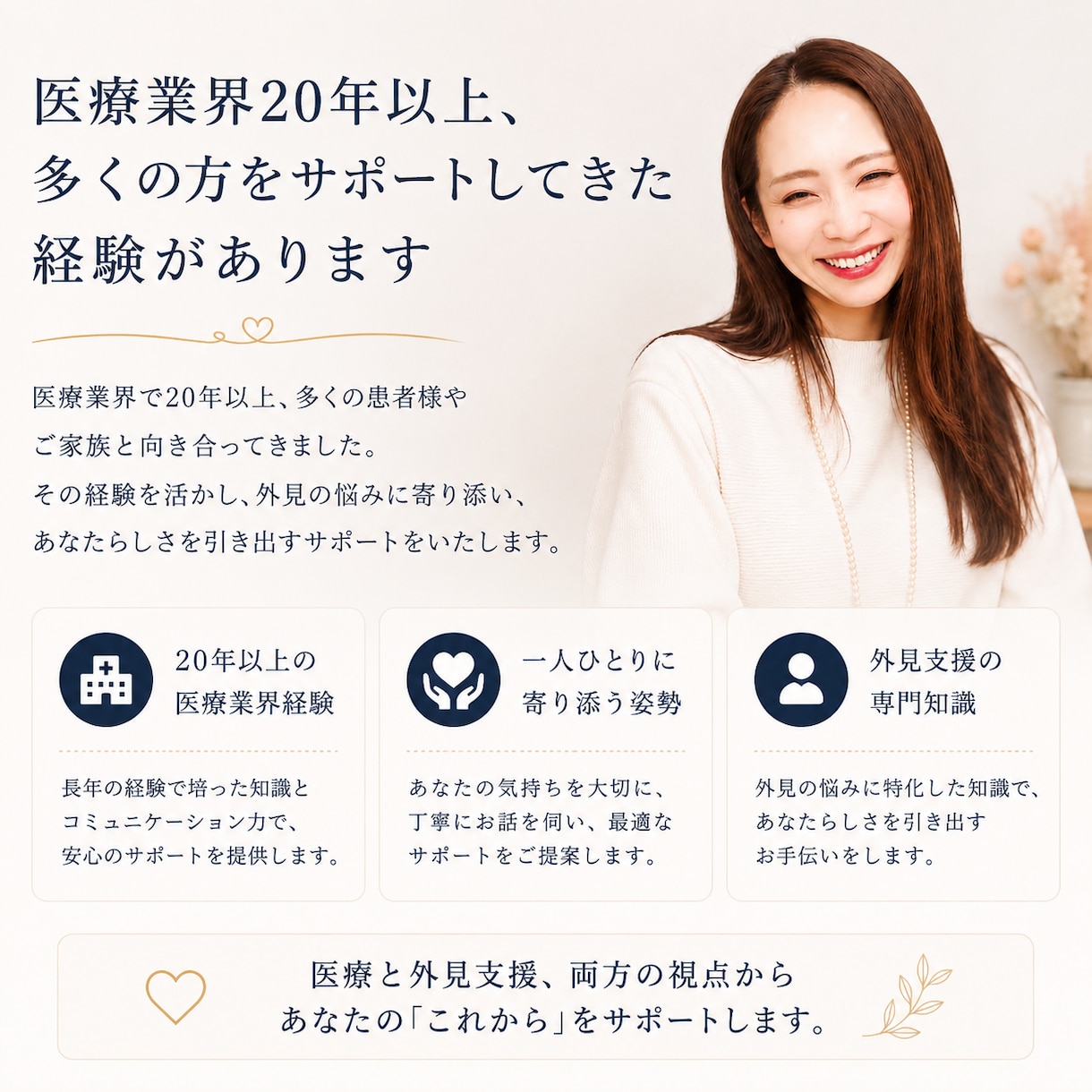 男性向け外見のお悩み相談承ります 治療後も自分らしく社会と繋がるために イメージ7