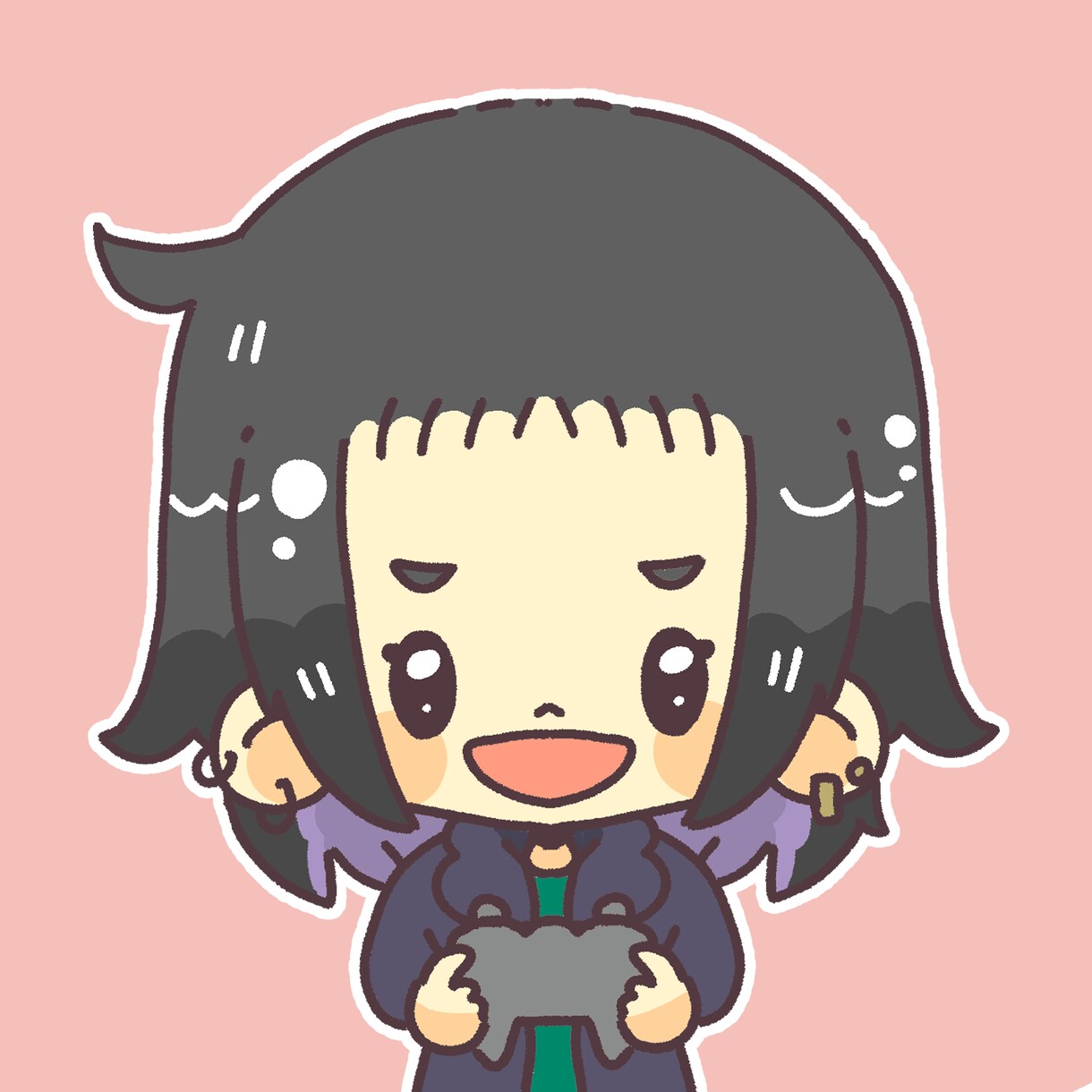 ブロガーさんにオススメ！ゆるかわな似顔絵を描きます あなただけのかわいいアイコンはSNSでも大活躍☺︎ イメージ3