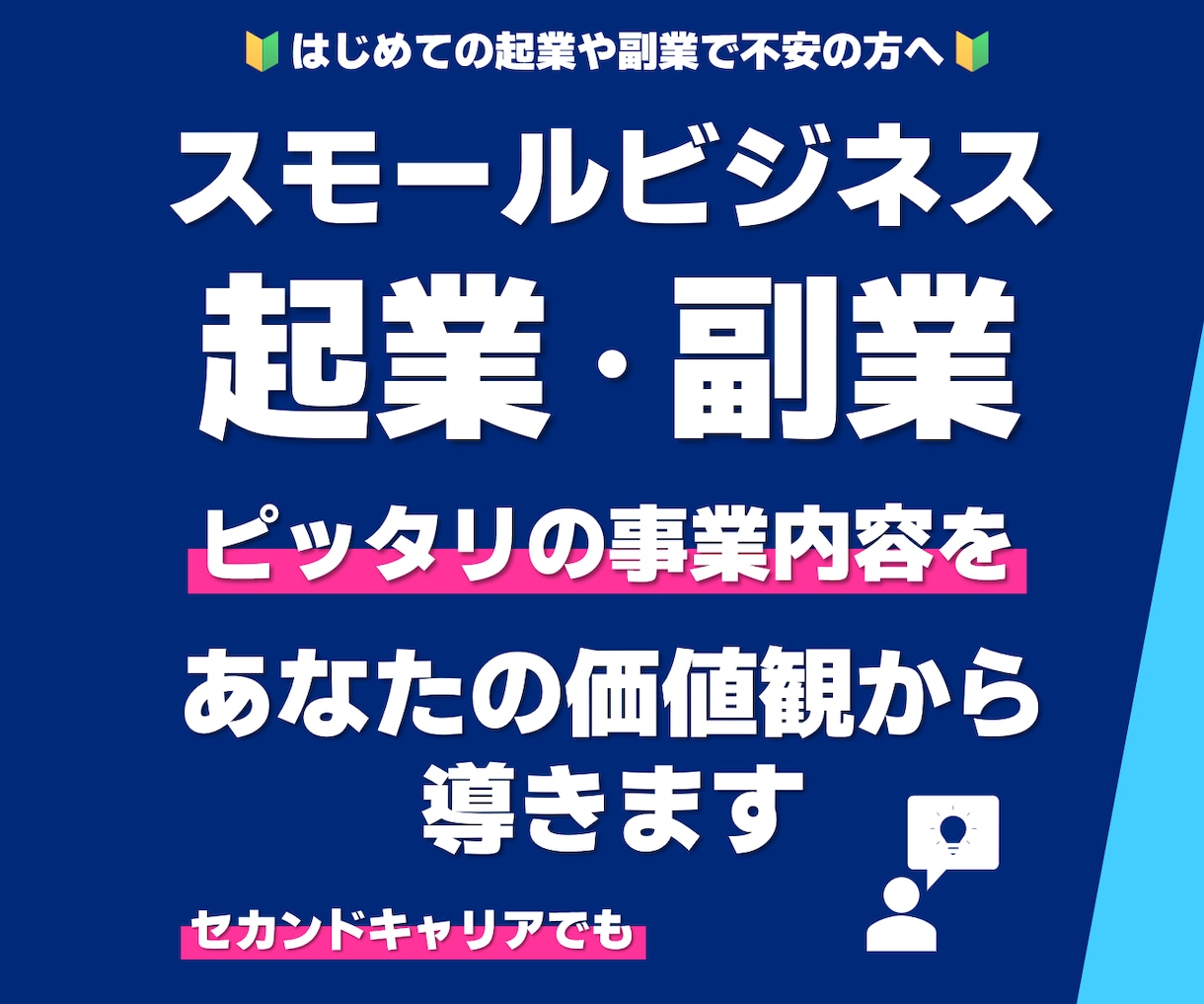 あなたにベストな起業・副業を独自診断で具体化します スモビジMAPであなたにぴったりな起業・副業が発見できます！ イメージ1