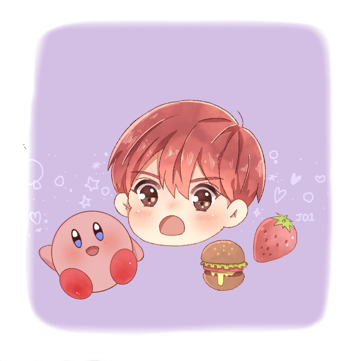 SNS用のオリジナルアイコン描きます かわいい・かっこいい、ちびキャライラスト イメージ2