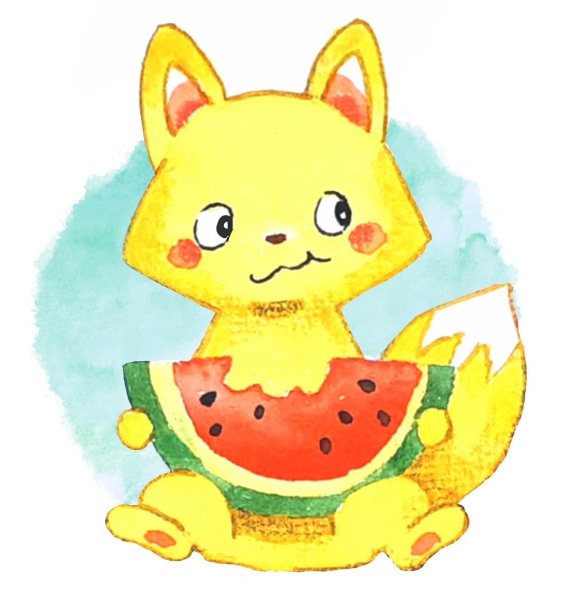 絵本風動物のアイコンをお描きします 水彩、デジタルどちらでも対応可能！素敵な癒しをお届けします イメージ1