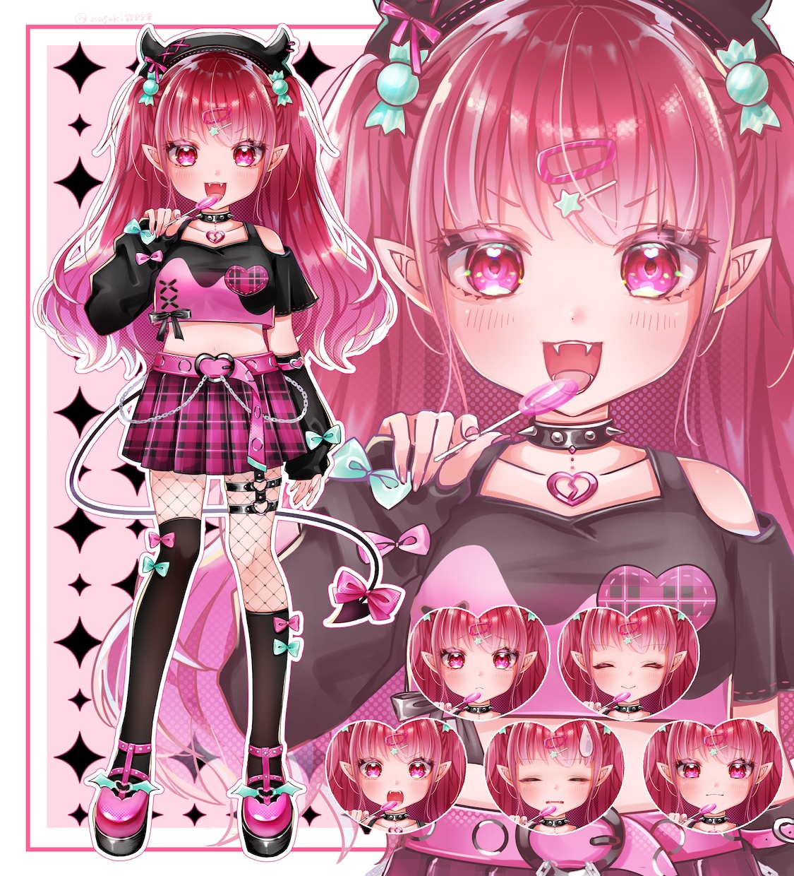 かわいくポップなイラスト制作します VTuber、Vライバー、個人観賞用なんでも！ イメージ5