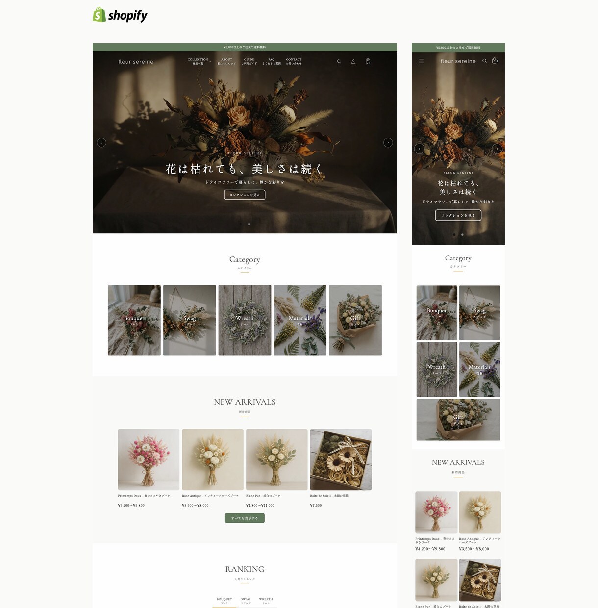 Shopifyで運用しやすいECサイトを作ります 初期設定から商品登録・公開まで、まるごとおまかせください！ イメージ5