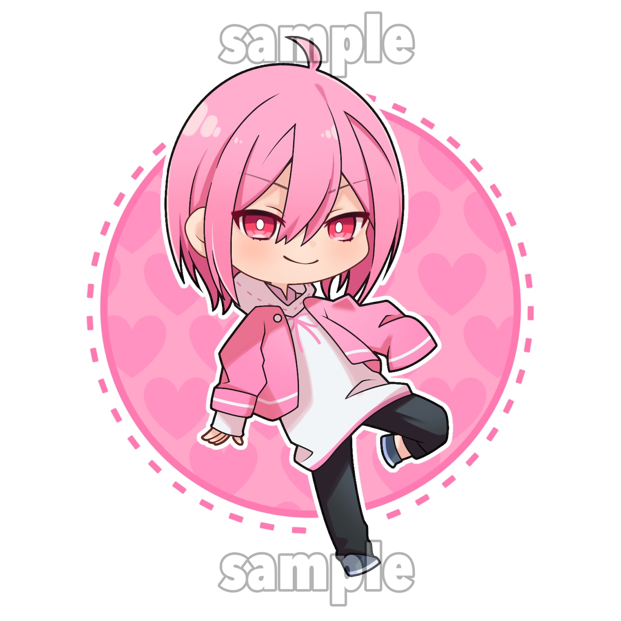 残り2枠【ミニキャラ・SDキャラ】制作致します アイコン・ミニキャラ・可愛くお描きします!! イメージ3