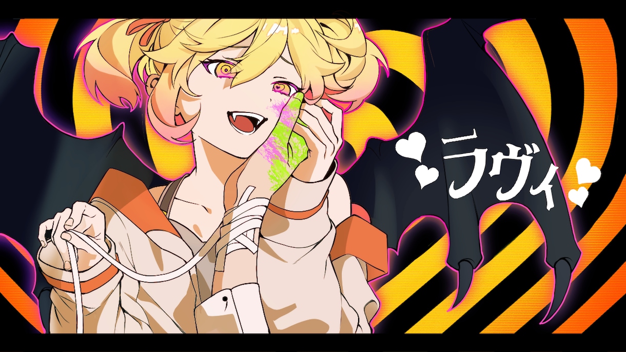 歌ってみたMV用イラストを2,000円～制作します 原曲MVのイラストにテイストを似せて制作いたします！ イメージ1