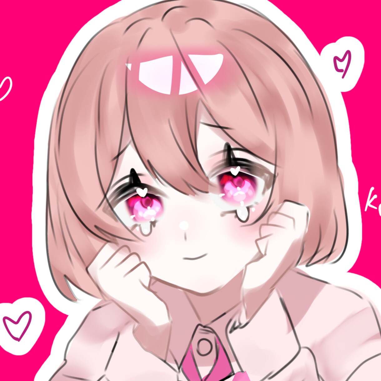 きゅるきゅるなアイコンイラスト描きます 可愛い女の子のイラストを心を込めて描かせていただきます！ イメージ5