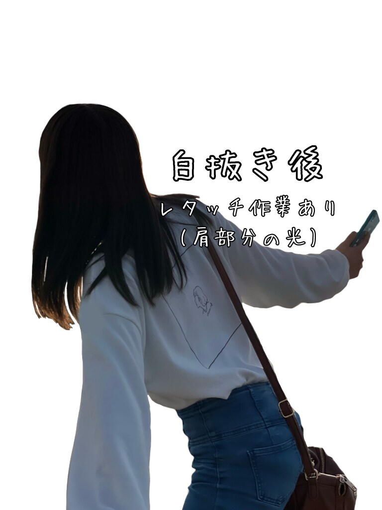 白抜き加工や合成加工を致します どんな画像も素早く白抜きや合成加工致します！ イメージ4