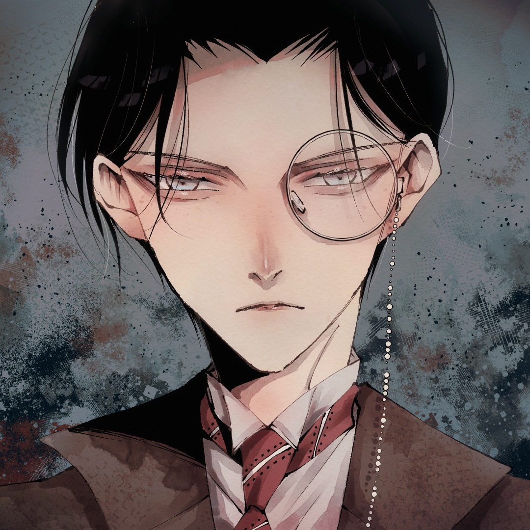耽美でダークなイラストアイコン描きます オリジナルキャラや似顔絵。繊細な作画で特別な1枚を イメージ3