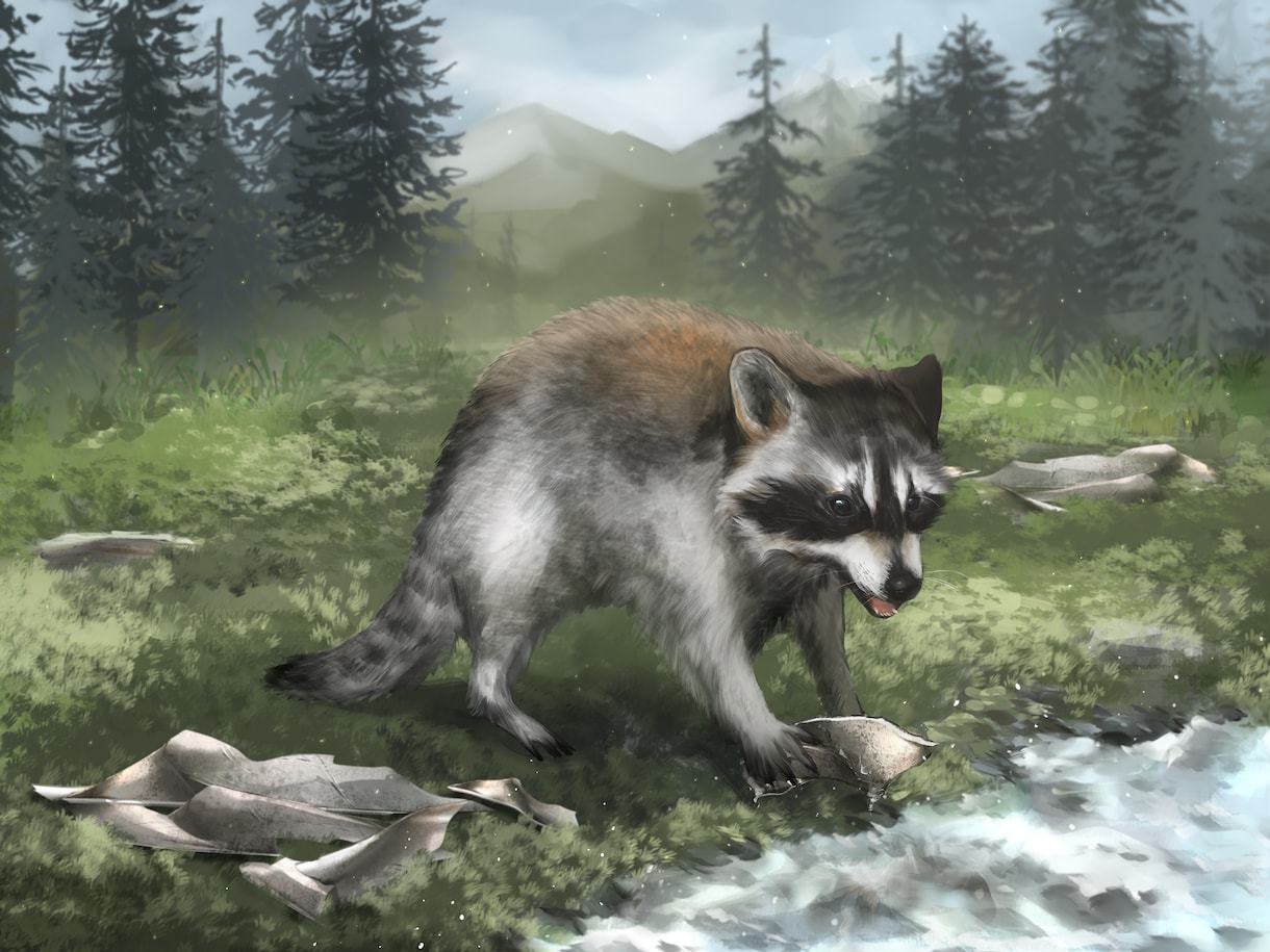 美麗な動物のイラストお描きいたします 今アツいACGのイラストレーターが手掛けます！ イメージ3