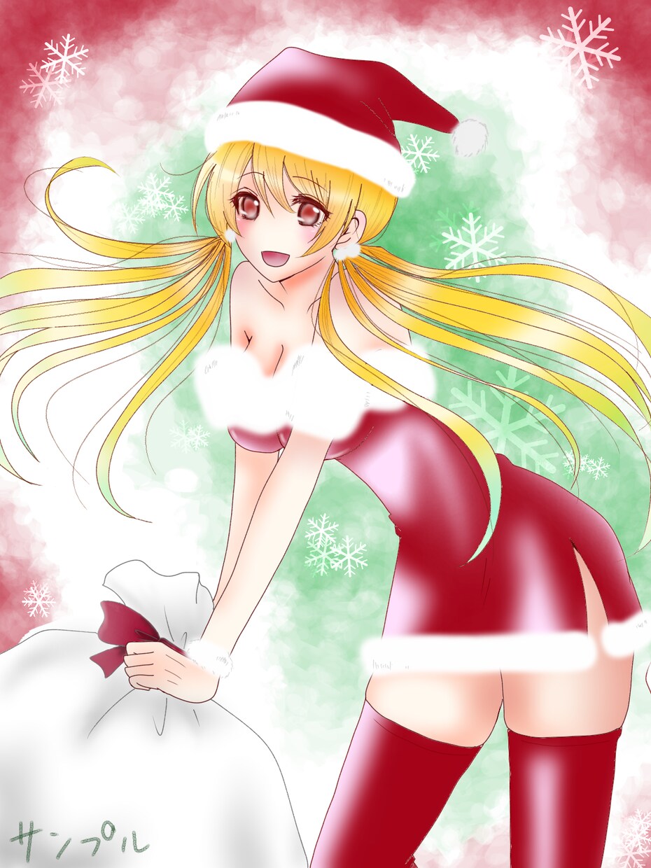 クリスマス絵も！イラスト描きます １枚絵/ヘッダー/キャス画/商用利用オプション有 イメージ2