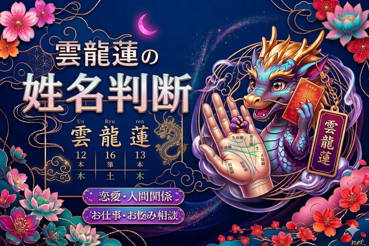 お坊さん鑑定士が姓名判断致します 鑑定歴15年元お坊さん鑑定師が（lv2）姓名判断致します イメージ2