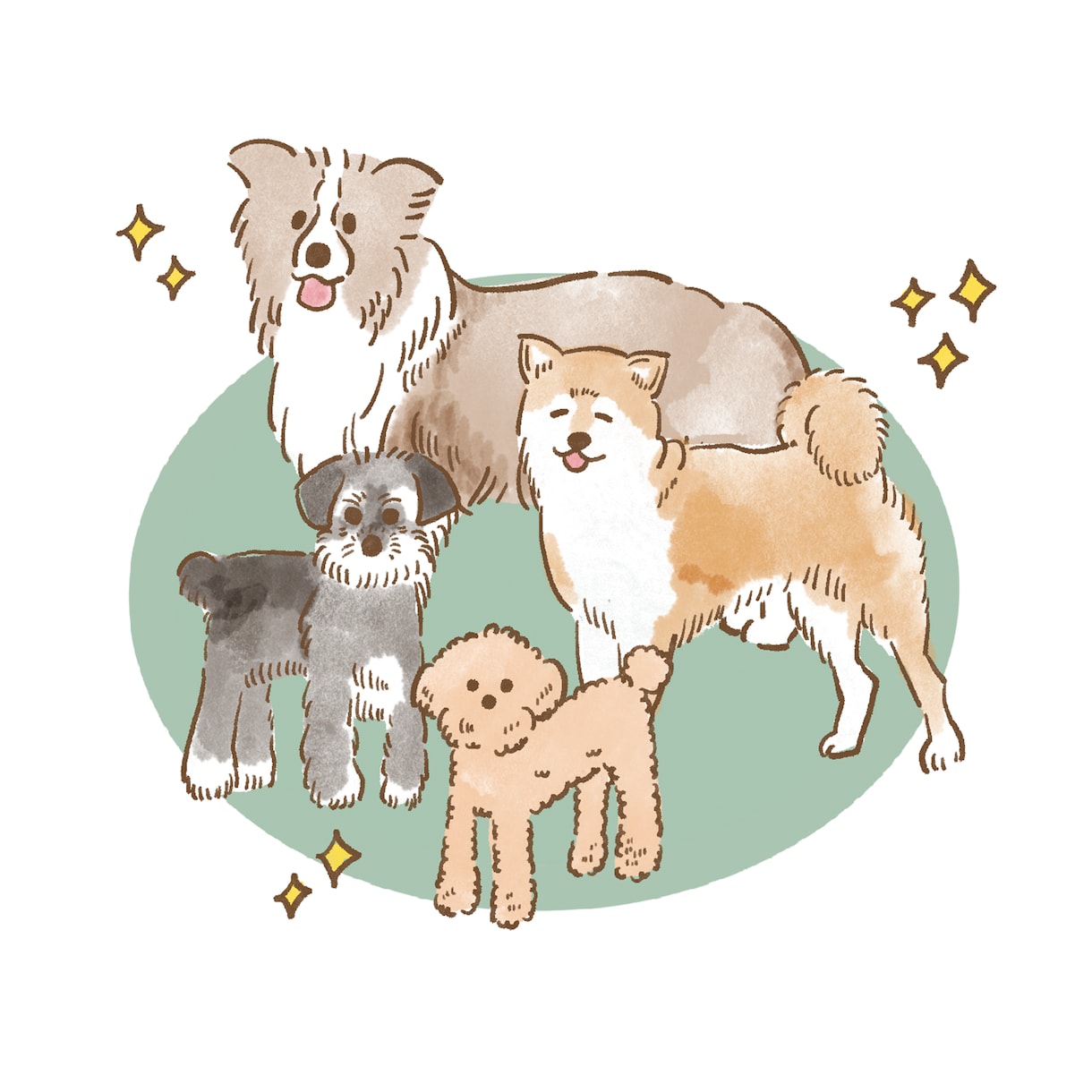 商用OK★手書きのゆるっとした各種イラスト承ります コラムの挿絵や印刷物、TVのイラストまで作成いたします！ イメージ10