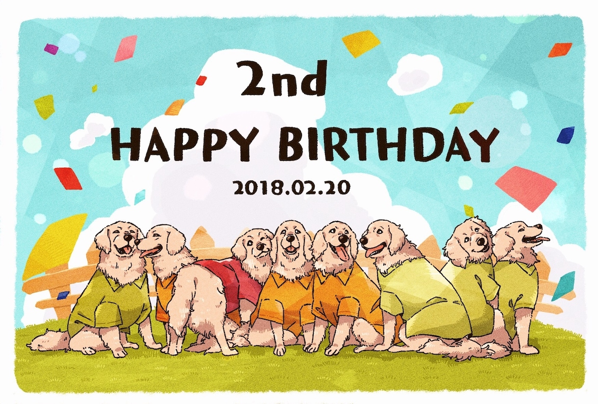 大切な思い出をかわいらしく暖かい似顔絵にします 個人、プレゼント、インテリアにどうぞ♪ イメージ5