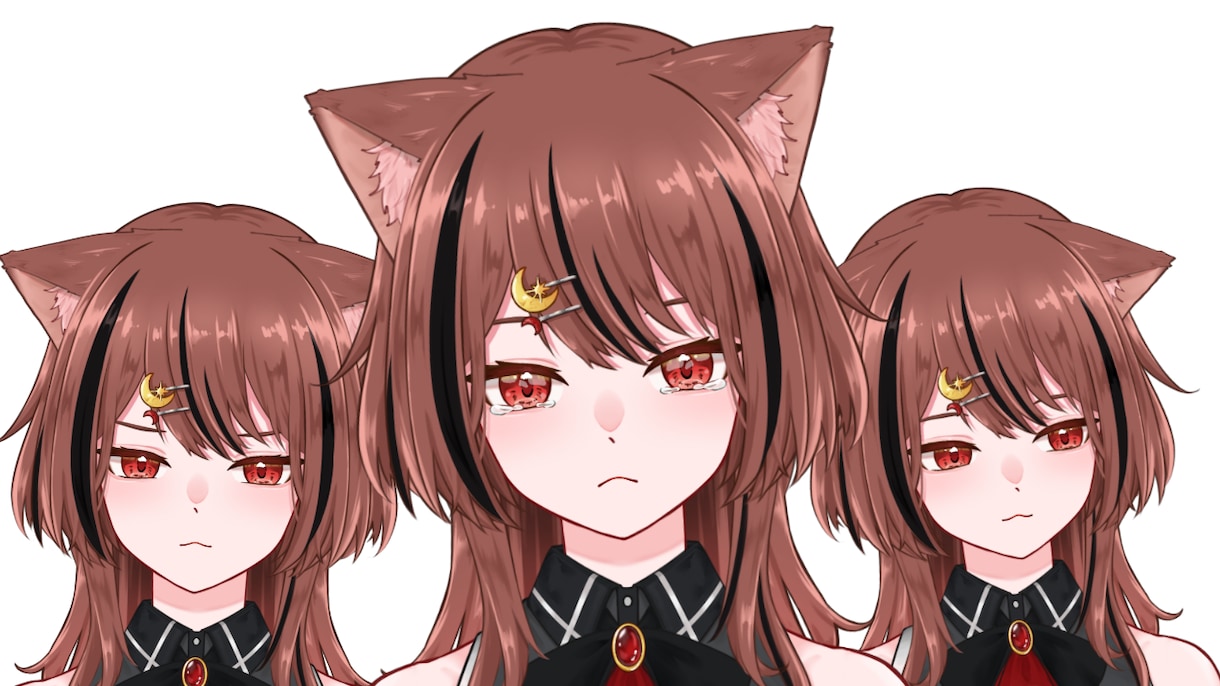 あなた好みのVtuberモデル作成します パーツ分けイラストのみ/モデリングのみでもOK！ イメージ9
