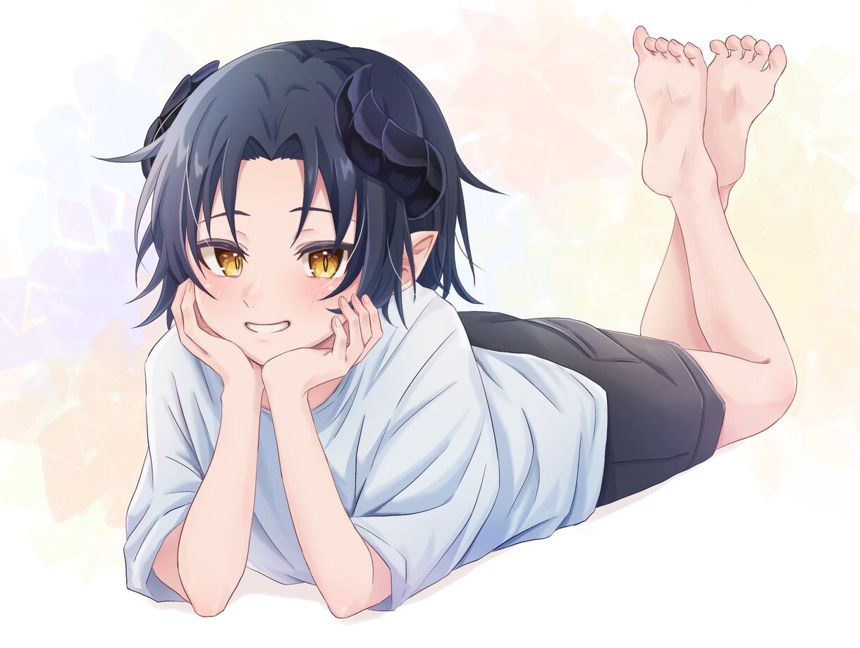 10代〜20代の男女を描きます デフォルメよりの絵柄がお好きな方へ イメージ1