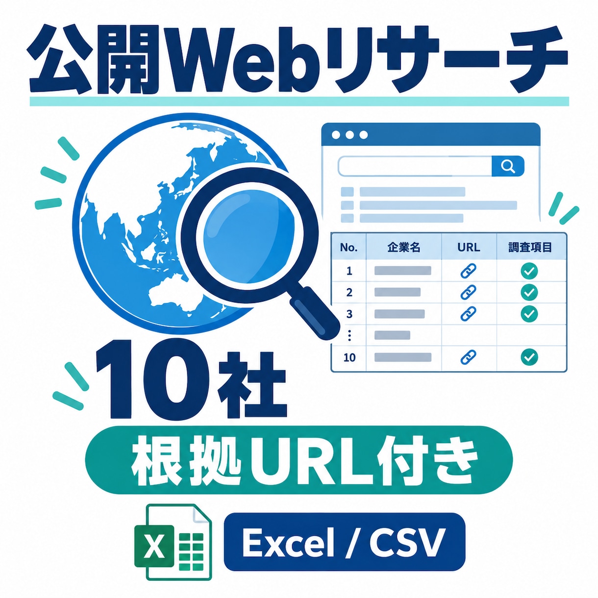 公開Web10社を根拠URL付きで整理します 公開情報を10社、根拠URL付きで整理します イメージ1
