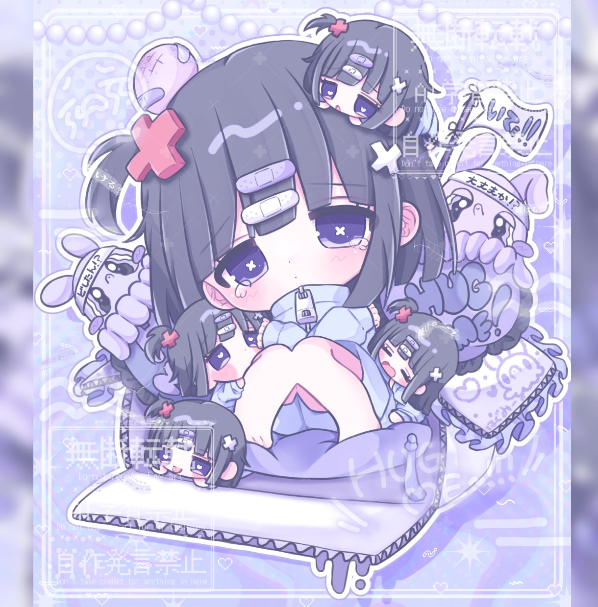 唯一無二の可愛いイラスト描きます デフォルメも等身も受け付けております！ イメージ5