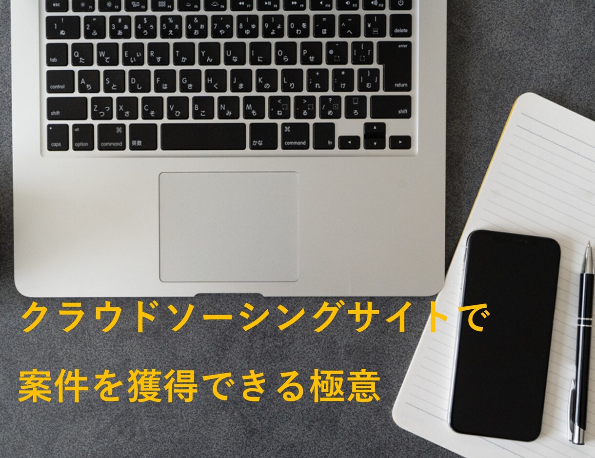 クラウドソーシングで案件を獲得できる極意教えます 副業初心者の方クラウドソーシングサイトで案件が取れない方向け イメージ1
