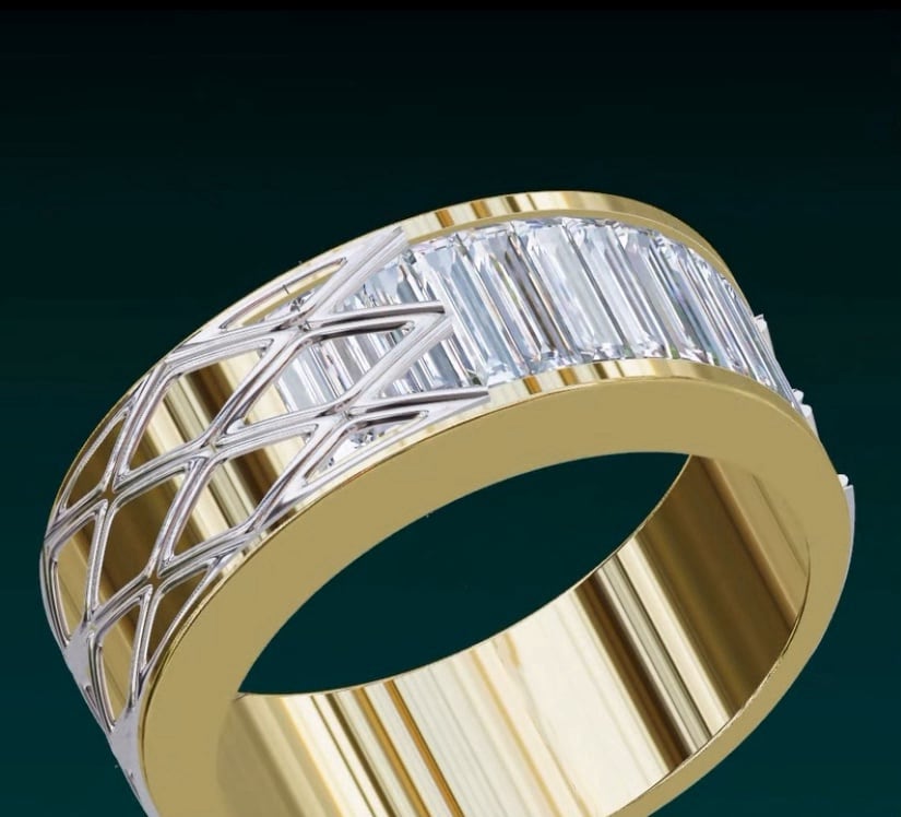 ジュエリー3DCADデータを制作します デザイン画から製作可能な3DCADデータを丁寧に制作します。 イメージ3