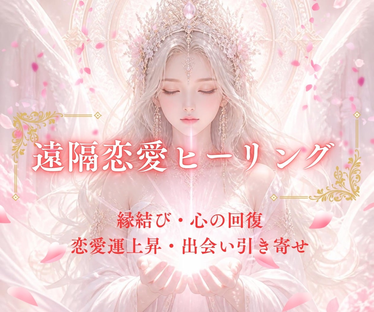 遠隔恋愛ヒーリングして幸せ引き寄せます 傷ついた心を癒し、恋愛運上昇させ幸せを引き寄せる！ イメージ1
