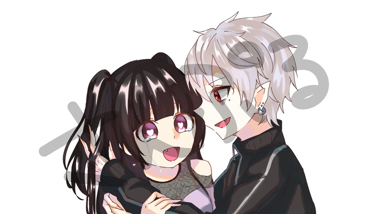 イラスト作成します ２人まで追加料金なしでお描きします！ イメージ4