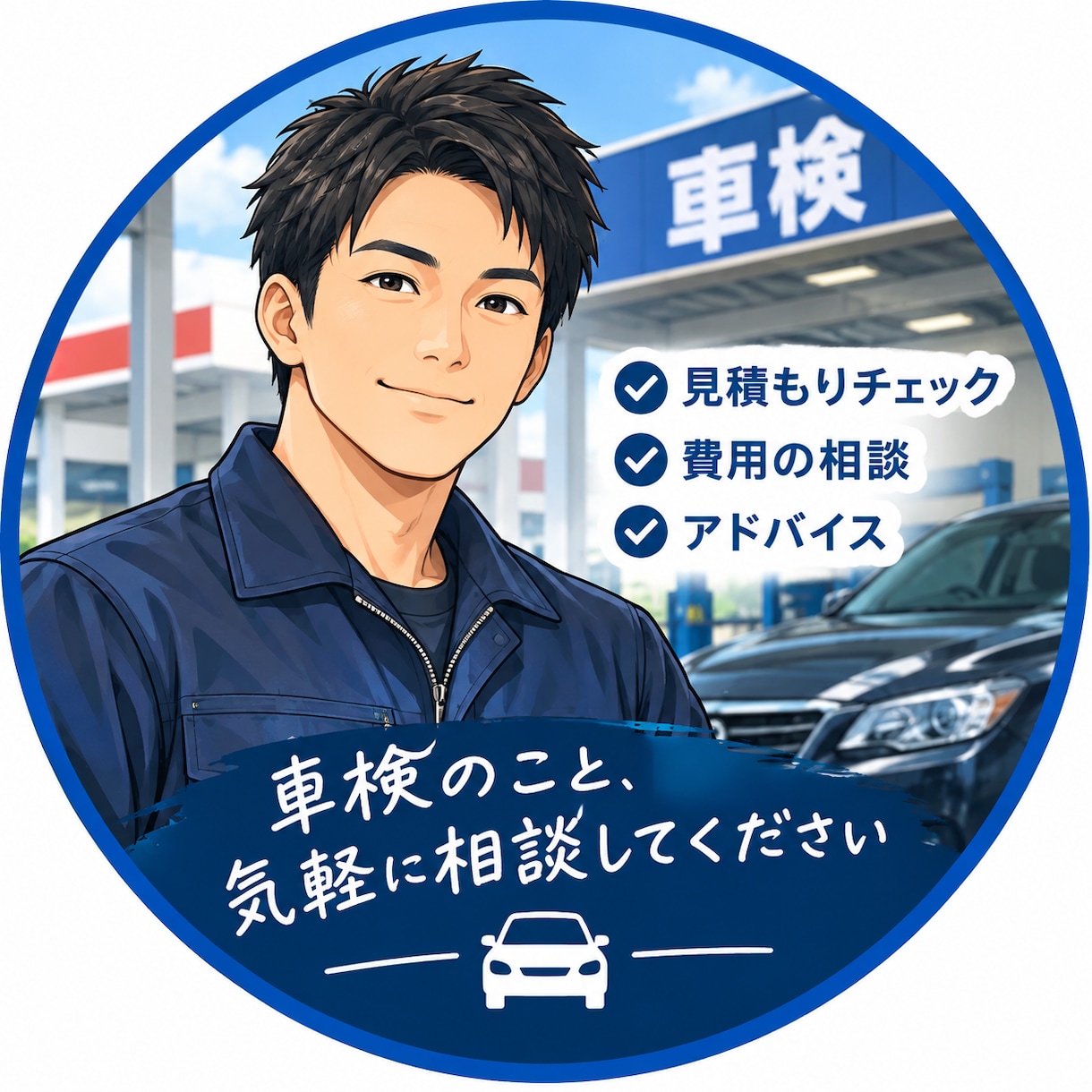 車検費用相談のります 無駄な費用削りましょう、是非気軽に相談してください イメージ1