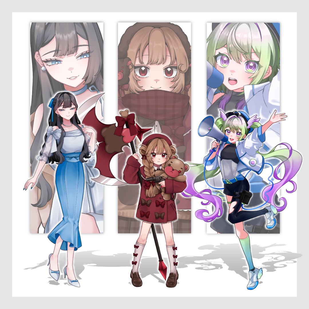 TRPG・VTuberなど立ち絵イラスト描きます 分かりやすいやり取りで初心者でも安心！気軽にご相談OK イメージ6