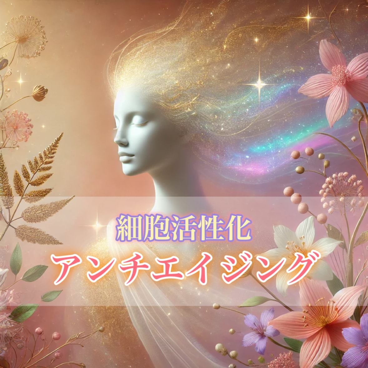 若さを巡らせ、自分らしい美しさを引き出します 肌・体型・心の悩み・ヒーリング・細胞活性 イメージ1