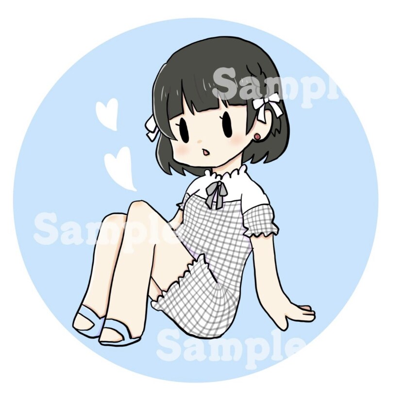 可愛いイラスト、アイコン制作いたします 似顔絵、創作キャラ等。アイコン、ブログ、SNSにおすすめ！ イメージ8