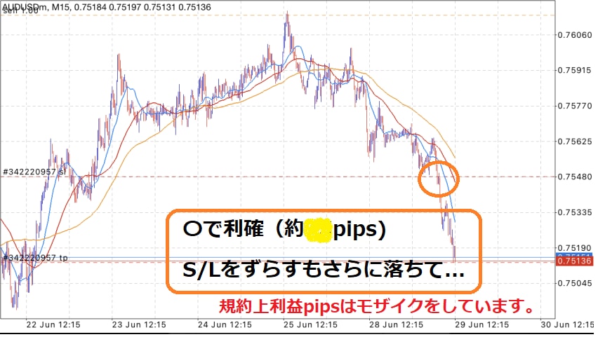 スマホFX 線1本のストレスフリー裏技手法教えます 兼業にも優しい！事前の分析指値注文で監視極小のトレード！ イメージ4