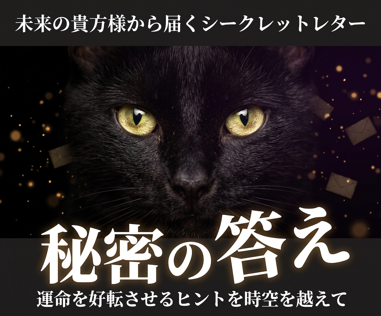未来の貴方様から届くシークレットレターを受信します 数年後の貴方様から託された、運命を好転させる「秘密の答え」 イメージ1