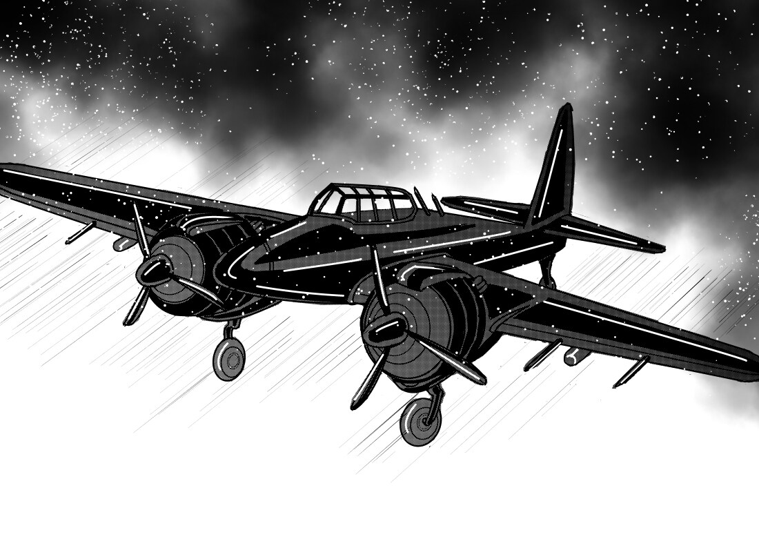 戦闘機、戦艦、空母、ミリタリーイラスト作成します 戦闘機、戦艦、空母、兵器、機銃、武器、メカニックイラスト作成 イメージ3