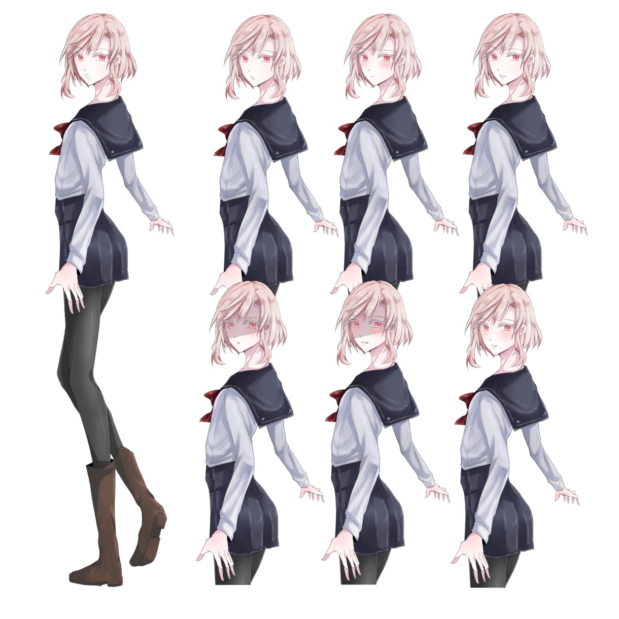 TRPG・動画用の立ち絵作成します 立ち絵が欲しいけど絵が描けない、時間がない方へ イメージ3