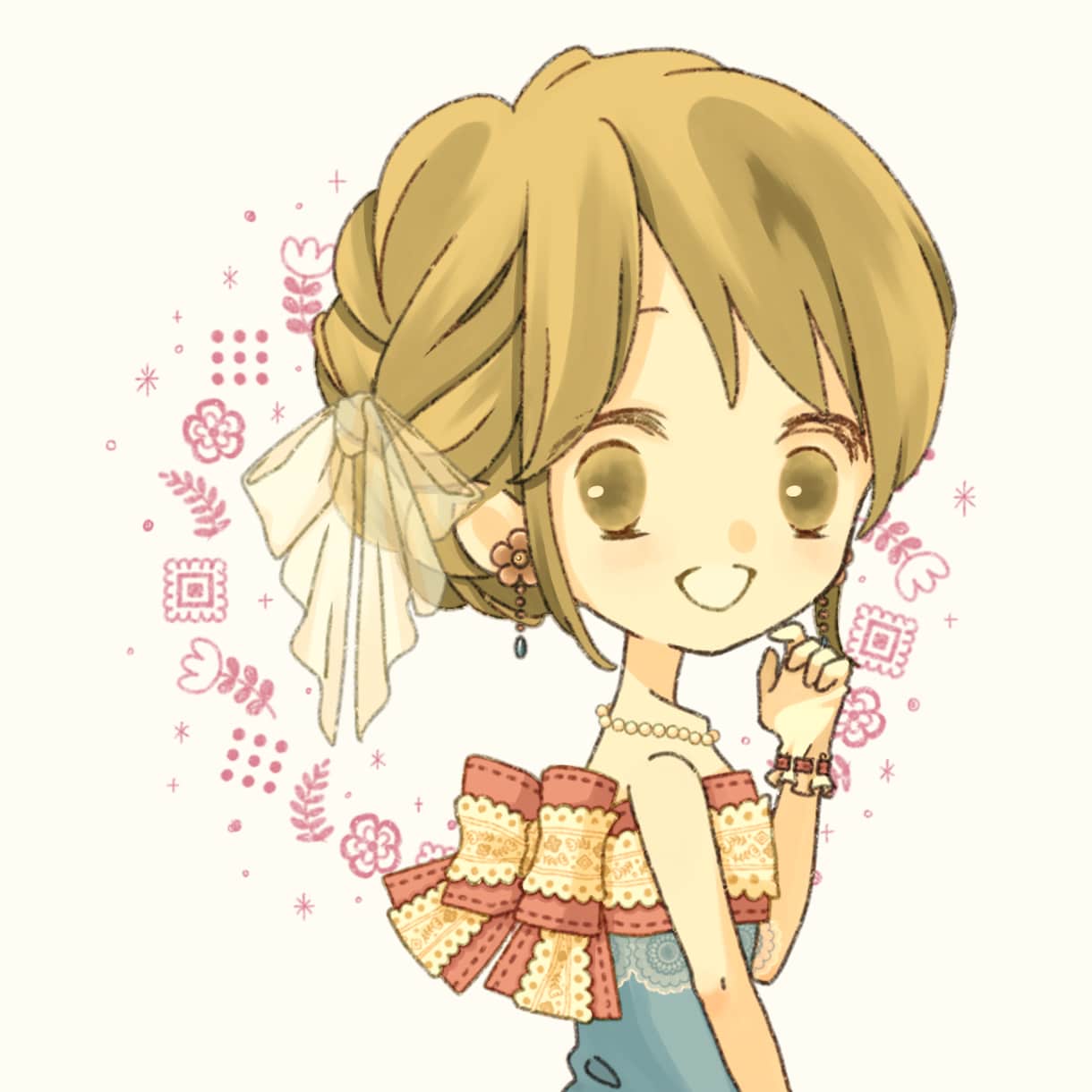 アイコンイラストお描きします 女の子、たべもののイラストが得意です！ イメージ9