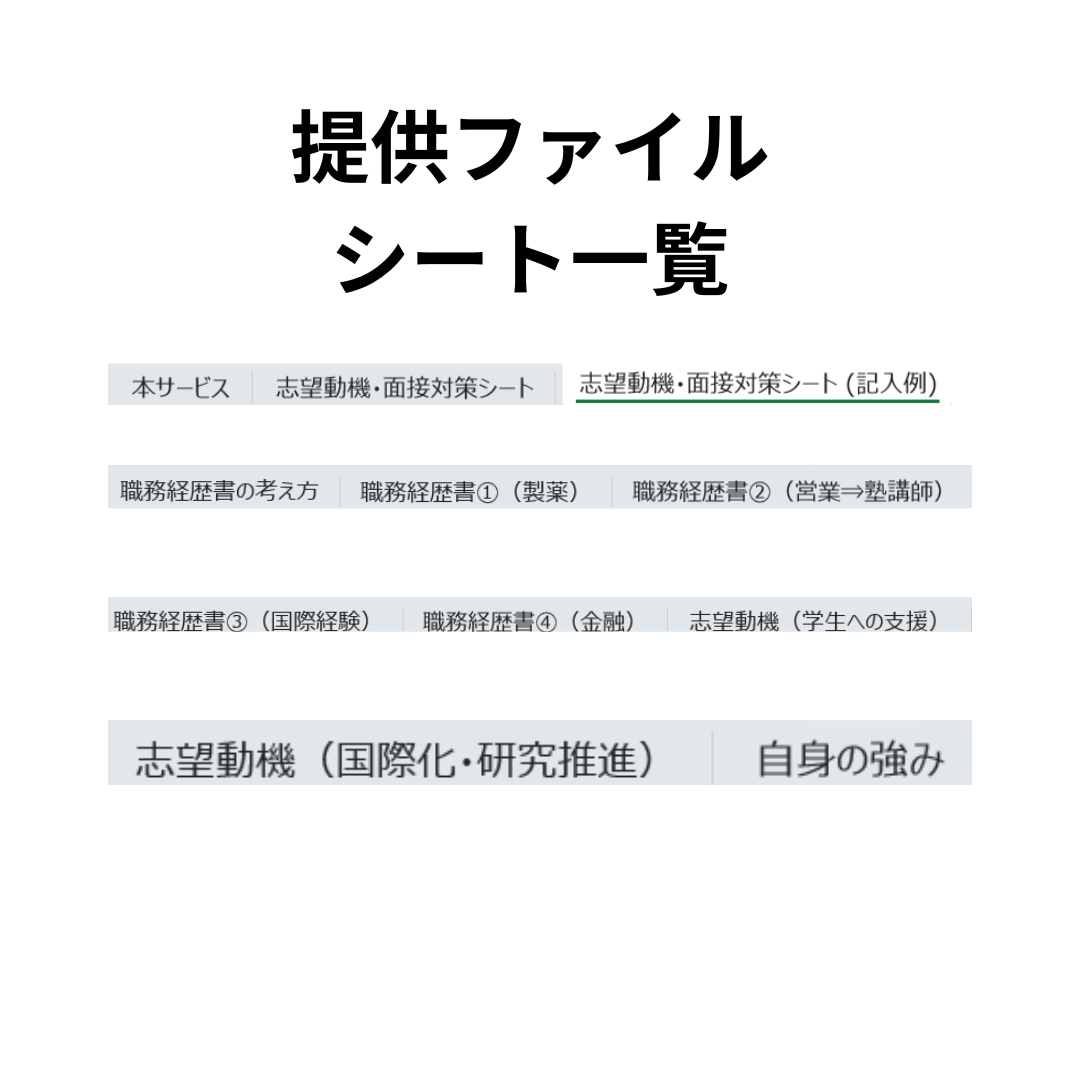大学職員志望動機ES（最新）を現役職員が提供します 新卒〜転職 直近通過ES10大学以上＋落選分析つきで提供 イメージ2