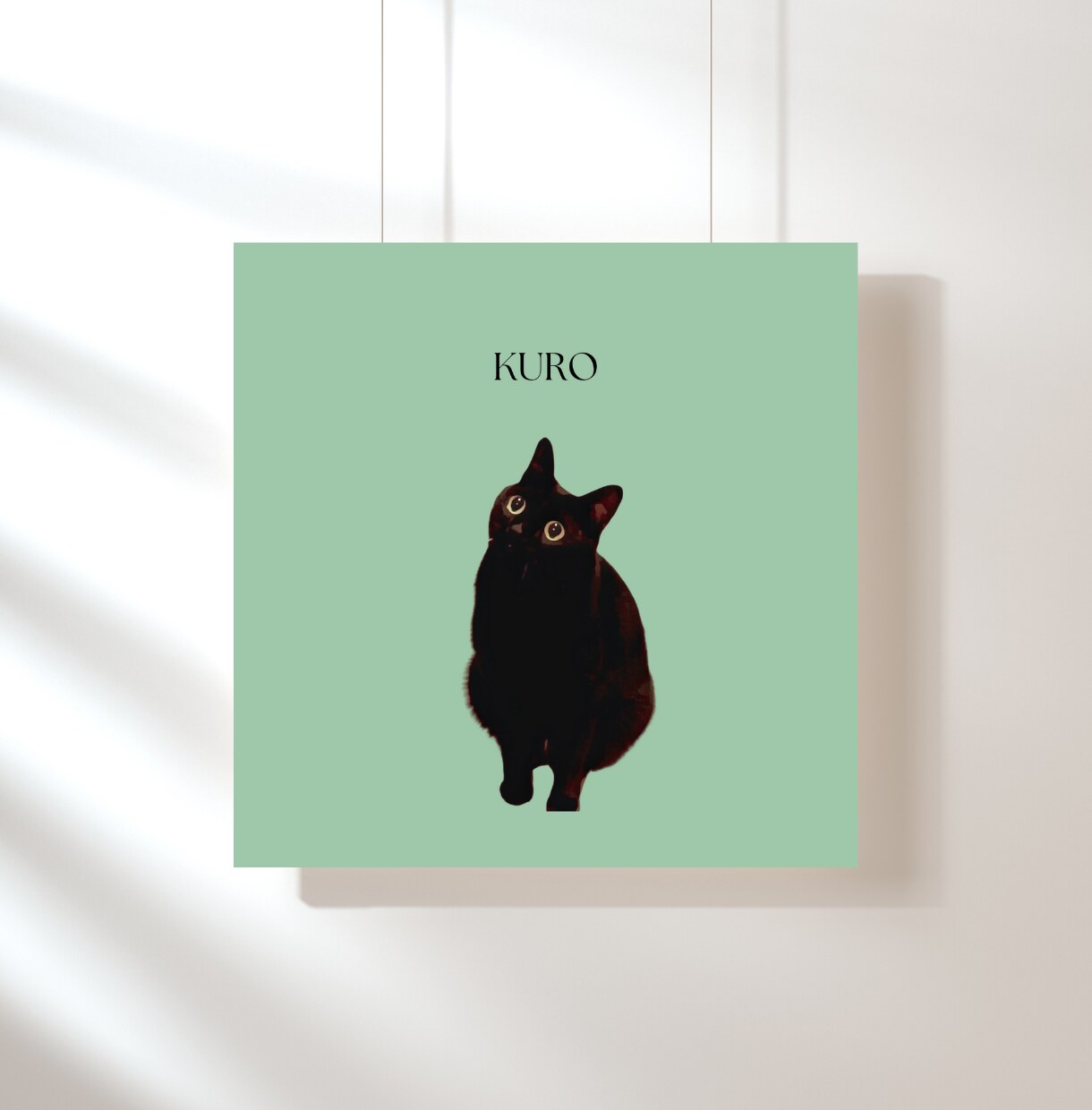 ペットの写真かくすみカラー背景イラスト作ります 多頭飼い・エキゾチックアニマル対応◎プレゼントにも♪ イメージ5