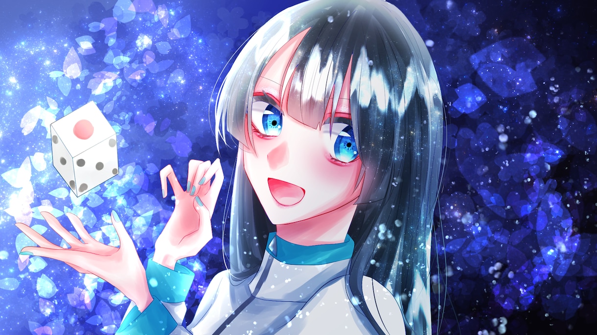 彩度高めのキラキラしたイラストを描きます 様々な作風での提供が可能です！ イメージ1
