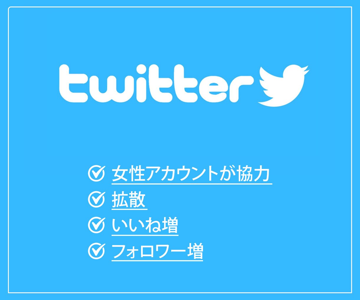 Twitter戦略！複数アカで約4万人に宣伝します SNSのフォロワー獲得・宣伝・拡散・PR・広告のお手伝い イメージ1