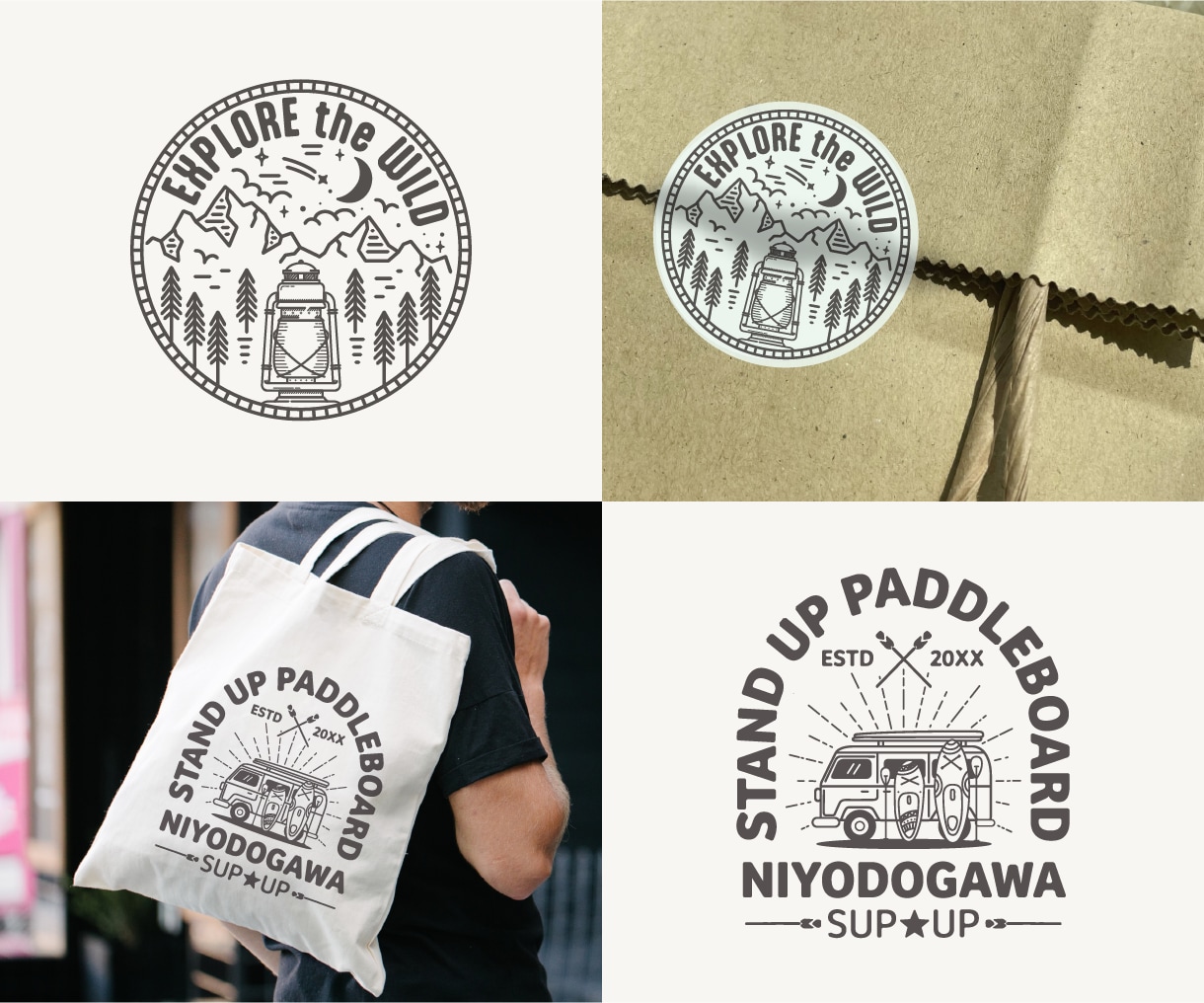 おしゃれで個性的なビンテージロゴを制作します 他とは差別化したデザインをご希望の方へ イメージ9