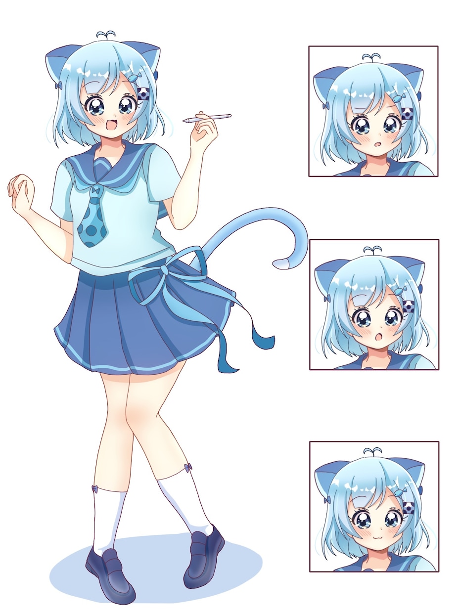 アイコンなどにどうぞ！かわいい女の子お描きします 安値でかわいい女の子のイラストをお描きします‼︎ イメージ2