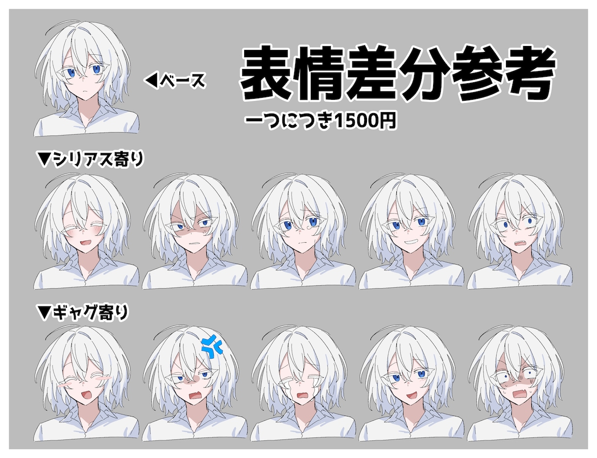 キャラクターデザイン、キャラクター立ち絵描きます 動画用、TRPG用のキャラクター立ち絵。及びキャラデザ。 イメージ5