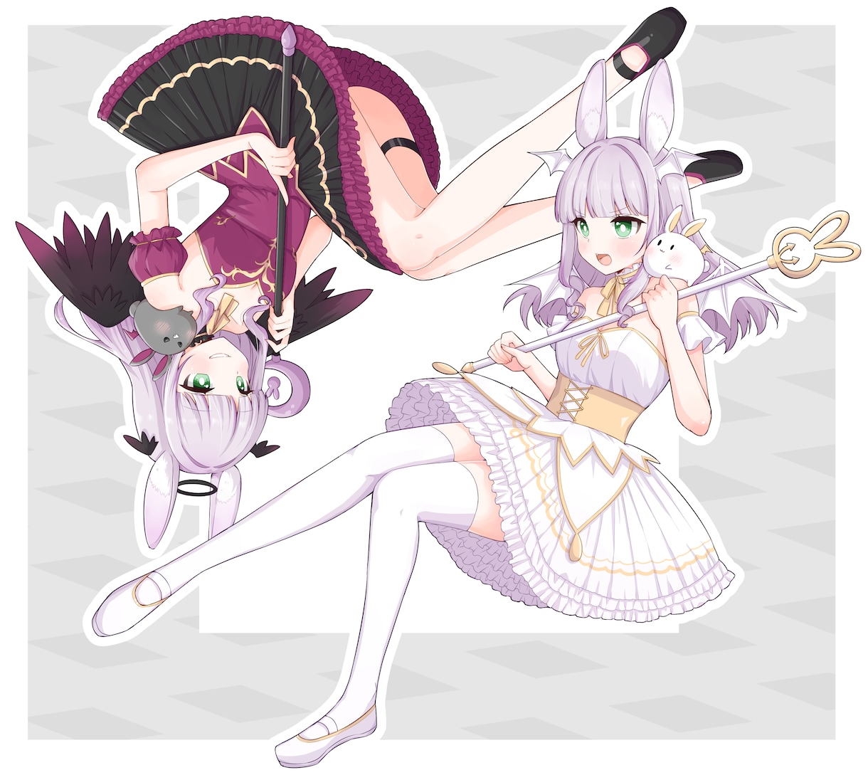 Live2Dパーツ分けイラスト作成します Vtuberさんデビューを応援します！IRIAM立ち絵も可！ イメージ8