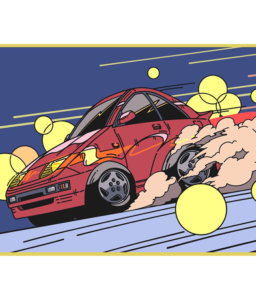キュートな車のイラスト描きます アイコンや名刺、ちょっとした挿絵等に是非! イメージ7