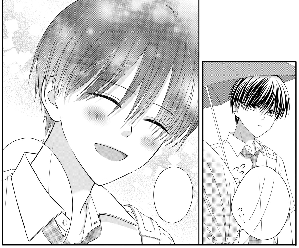 2ページ少女漫画/モノクロ漫画描きます 1p5000円/格安で少女漫画を制作します。 イメージ3