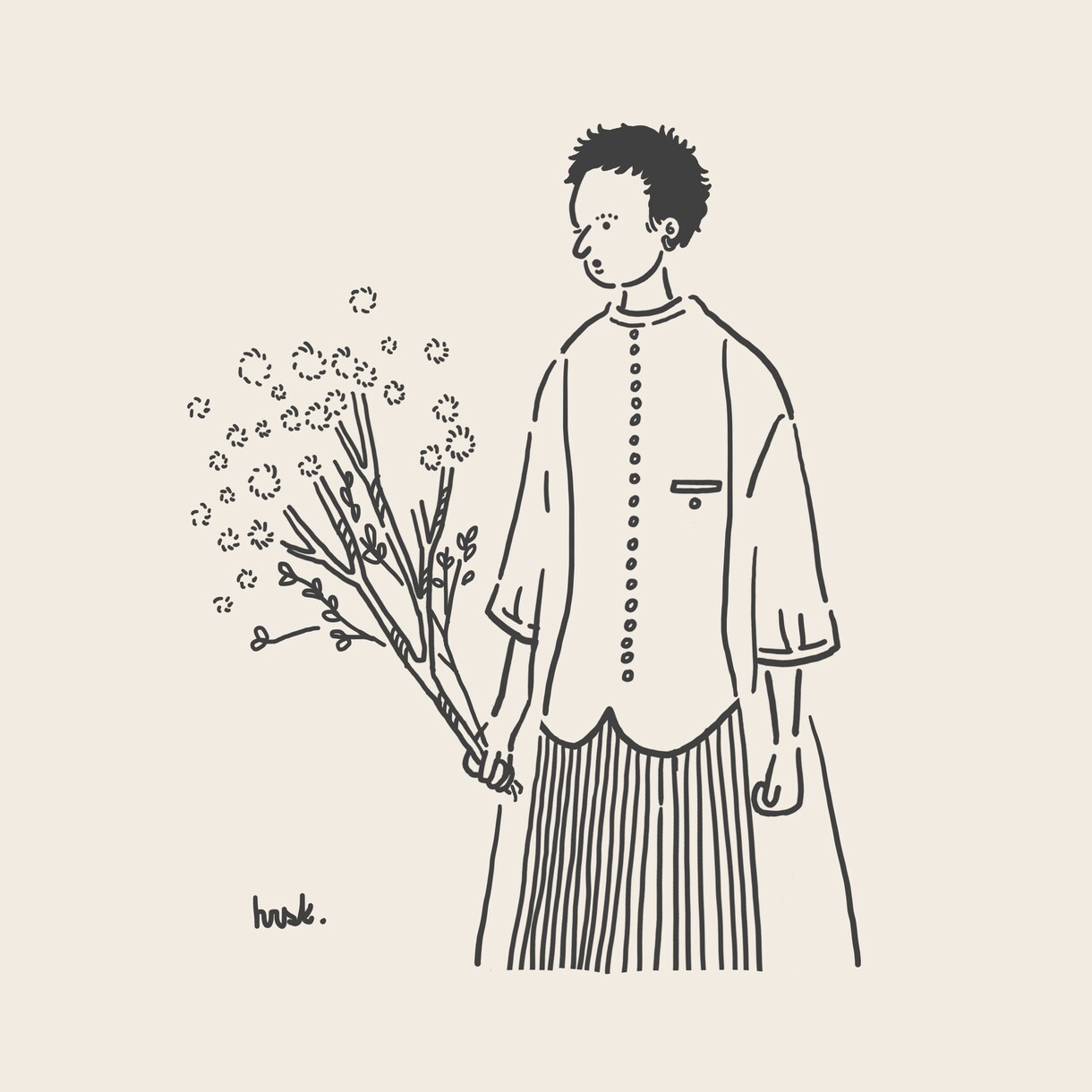 商用◎！どことなくレトロ。シンプルイラスト描きます アイコン、グッズ、挿絵など用途に合わせたオリジナルイラスト イメージ8