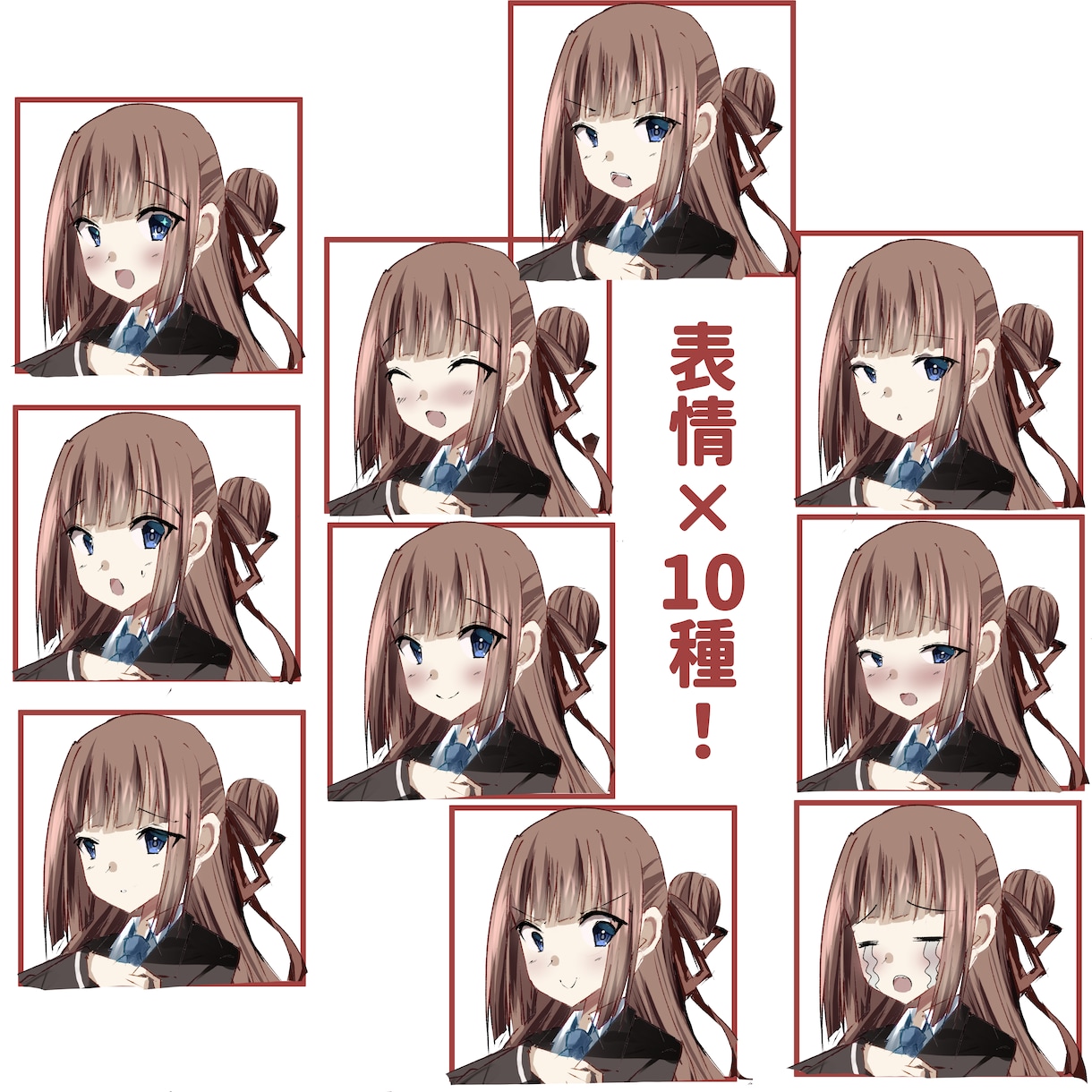 商用ok!高クオリティな立ち絵描きます お得に立ち絵を発注可能！TRPGなどで使える立ち絵制作します イメージ7