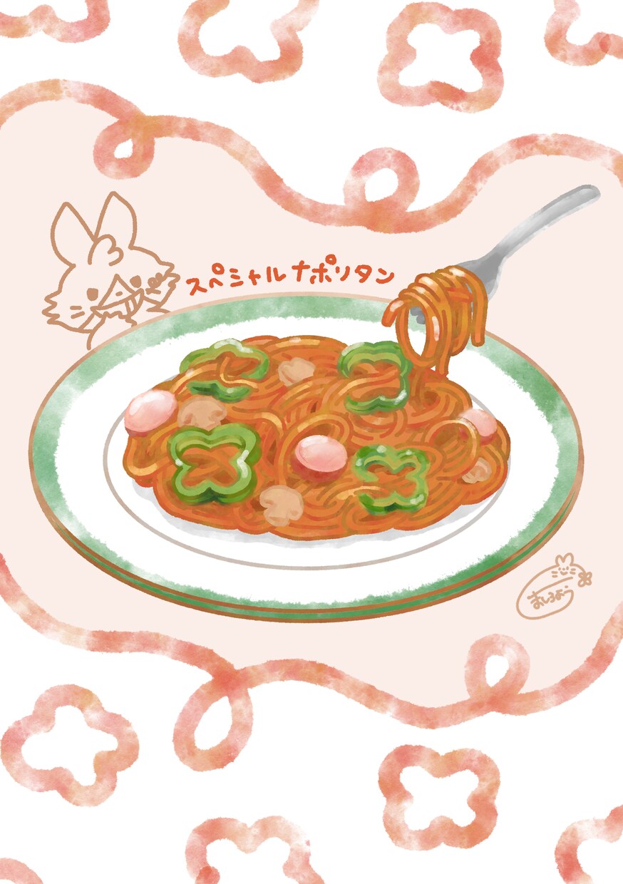 メニュー作成も可！かわいい食べ物イラスト描きます 挿絵やグッズイラストにしてもかわいい優しい雰囲気が得意です イメージ4
