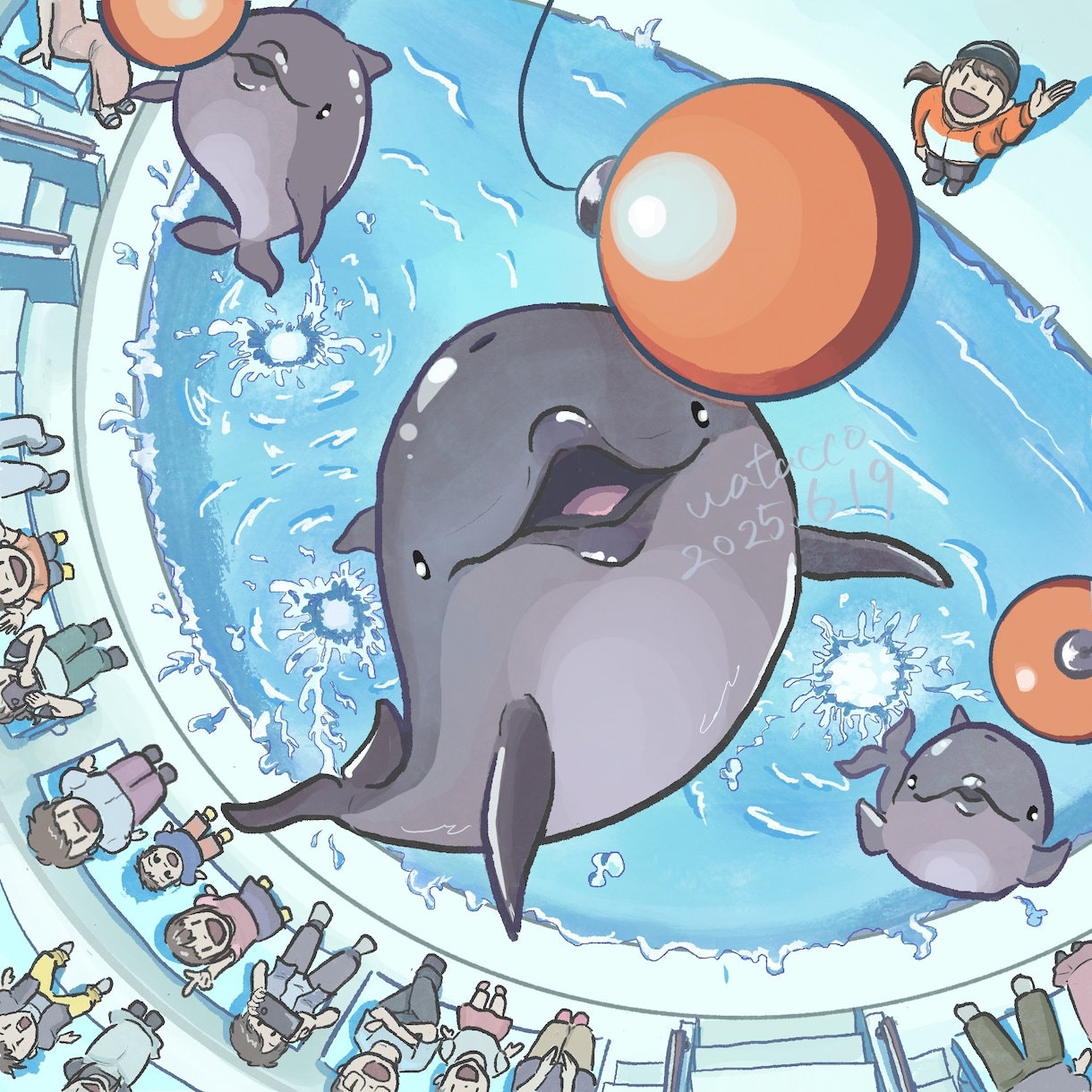 人物・動物+背景の１枚イラストを作成いたします お客様らしさを作品に取り入れ、あなただけの1枚にします イメージ1