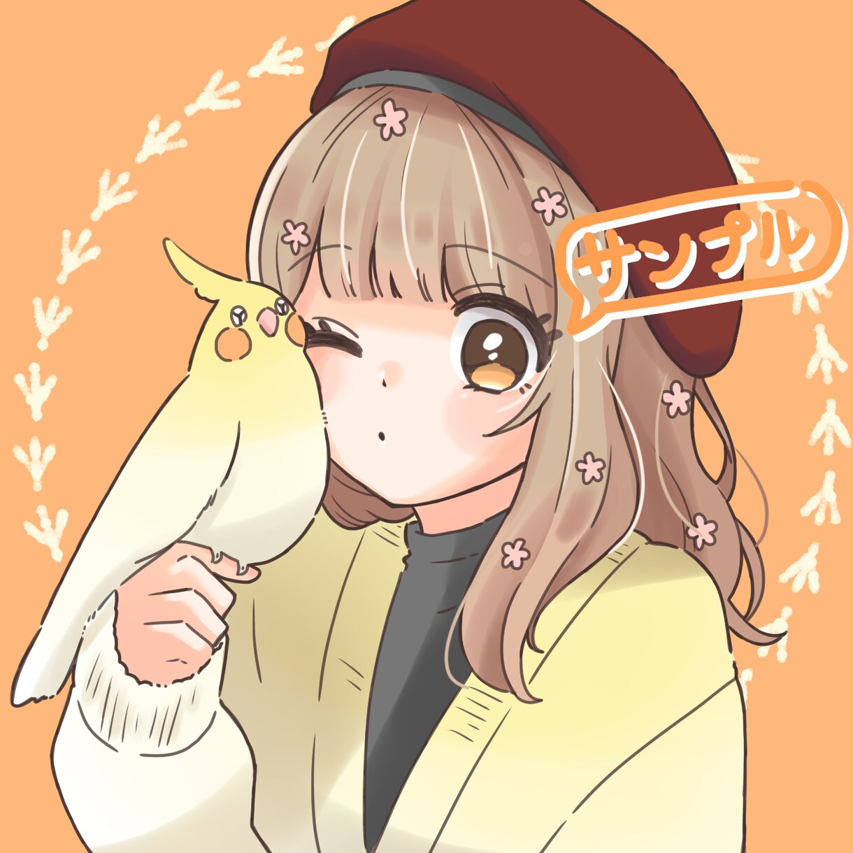 商用利用OK⭐︎アイコン・イラストを描きます TwitterやYouTube、SNSなどで使えるイラスト♪ イメージ3