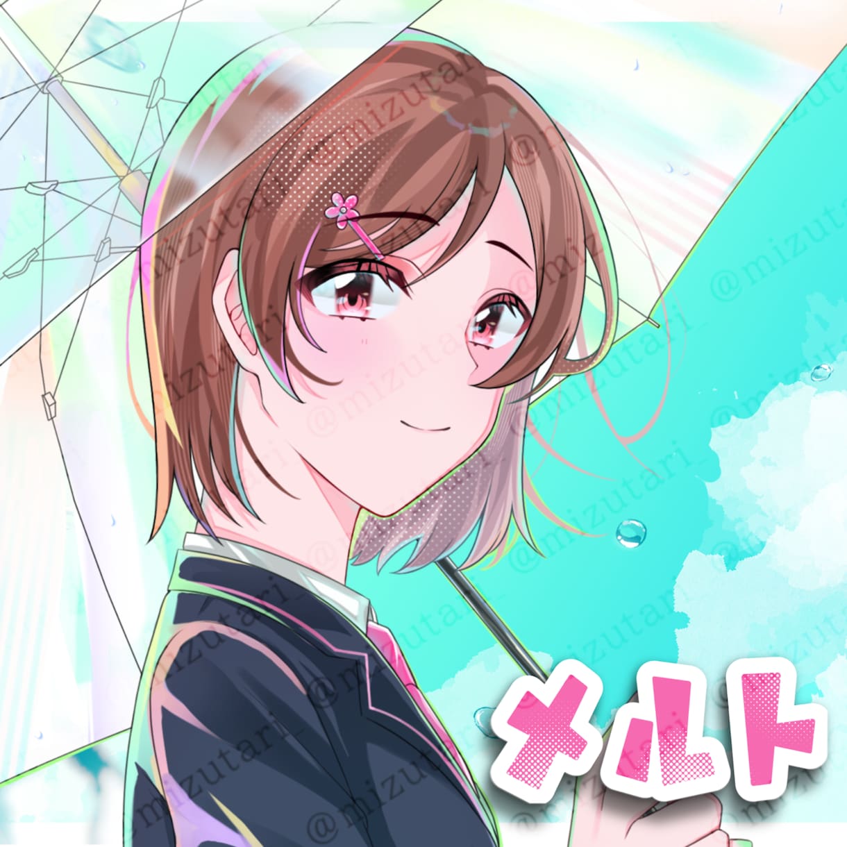 最短7日｜歌ってみたサムネ・一枚絵描きます 丁寧なヒアリングを心がけ、印象に残る一枚をお届けします。 イメージ1